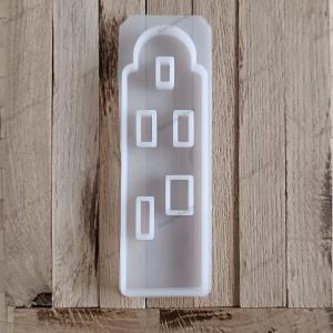 Silikon - Gießform Einschieber 1 Grachtenhaus / Haus Nr. 1D